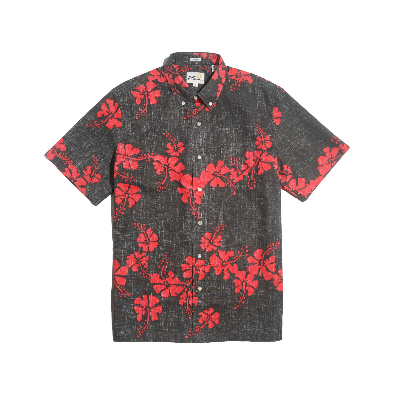 レインスプーナーREYNSPOONER半袖フルオープンアロハシャツメンズ50thステイトフラワー