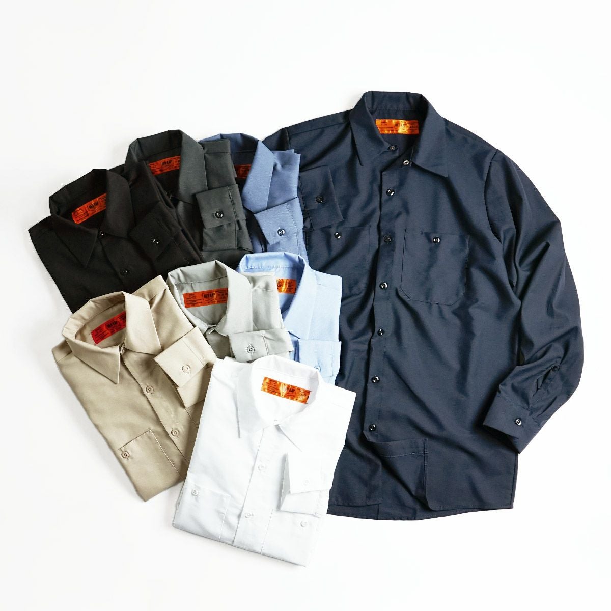 redkap 長袖　ワークシャツ　5枚 レッドキャップ REDKAP #SP14 長袖 インダストリアル ワークシャツ