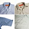 レッドキャップREDKAP#SP24半袖インダストリアルワークシャツ無地INDUSTRIALS/SWORKSHIRT｜メンズ半袖シャツシワに強く、汚れにくいワークブランドホワイトネイビーブラックグレーブルー白黒紺