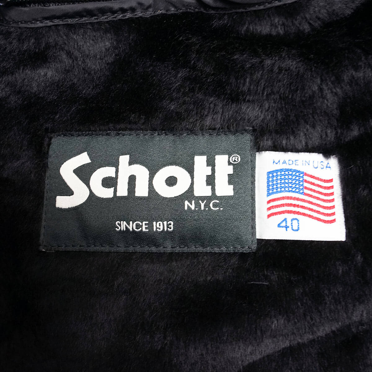 ショットSCHOTT184SMA-2レザーフライトジャケット