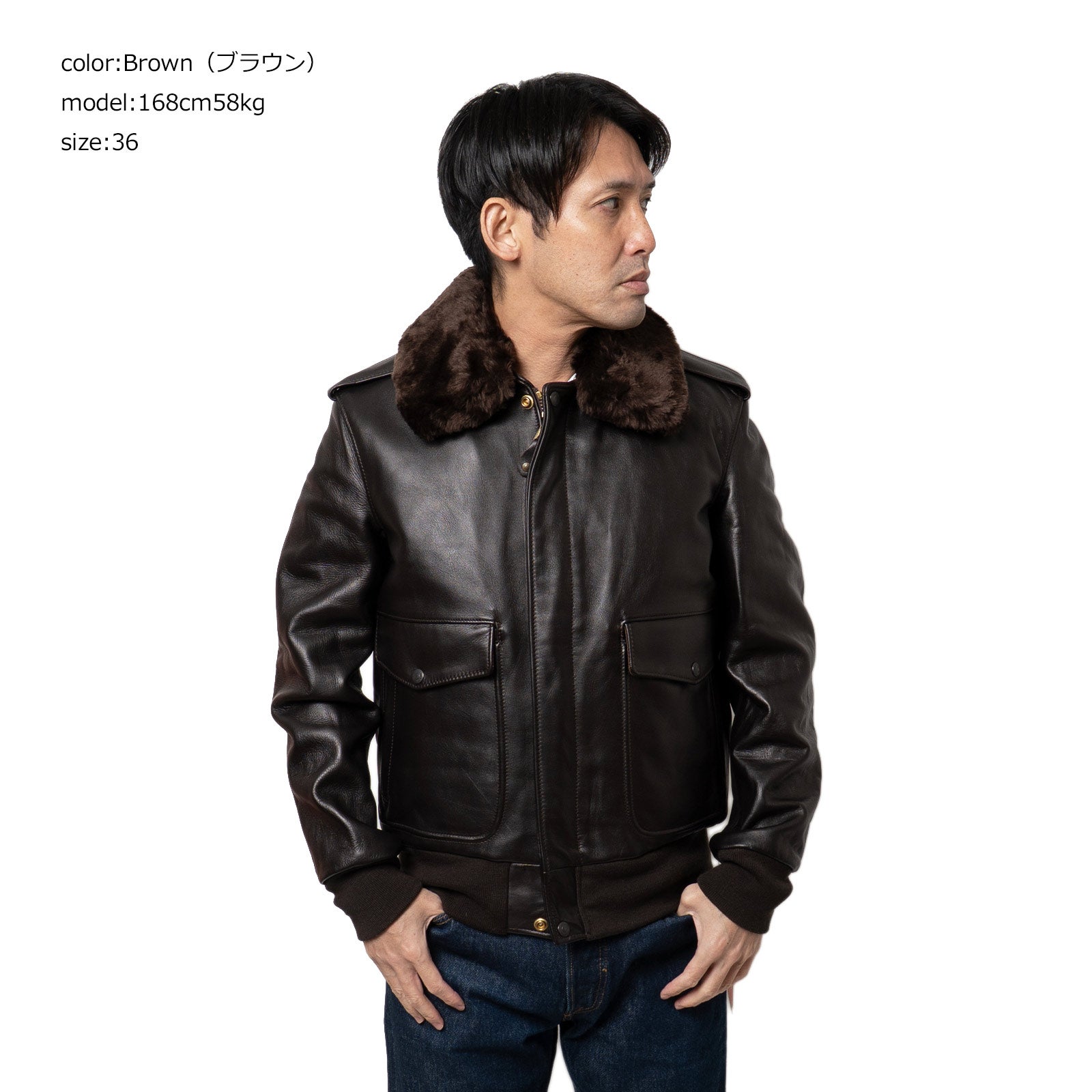 ショットSCHOTT184SMA-2レザーフライトジャケット