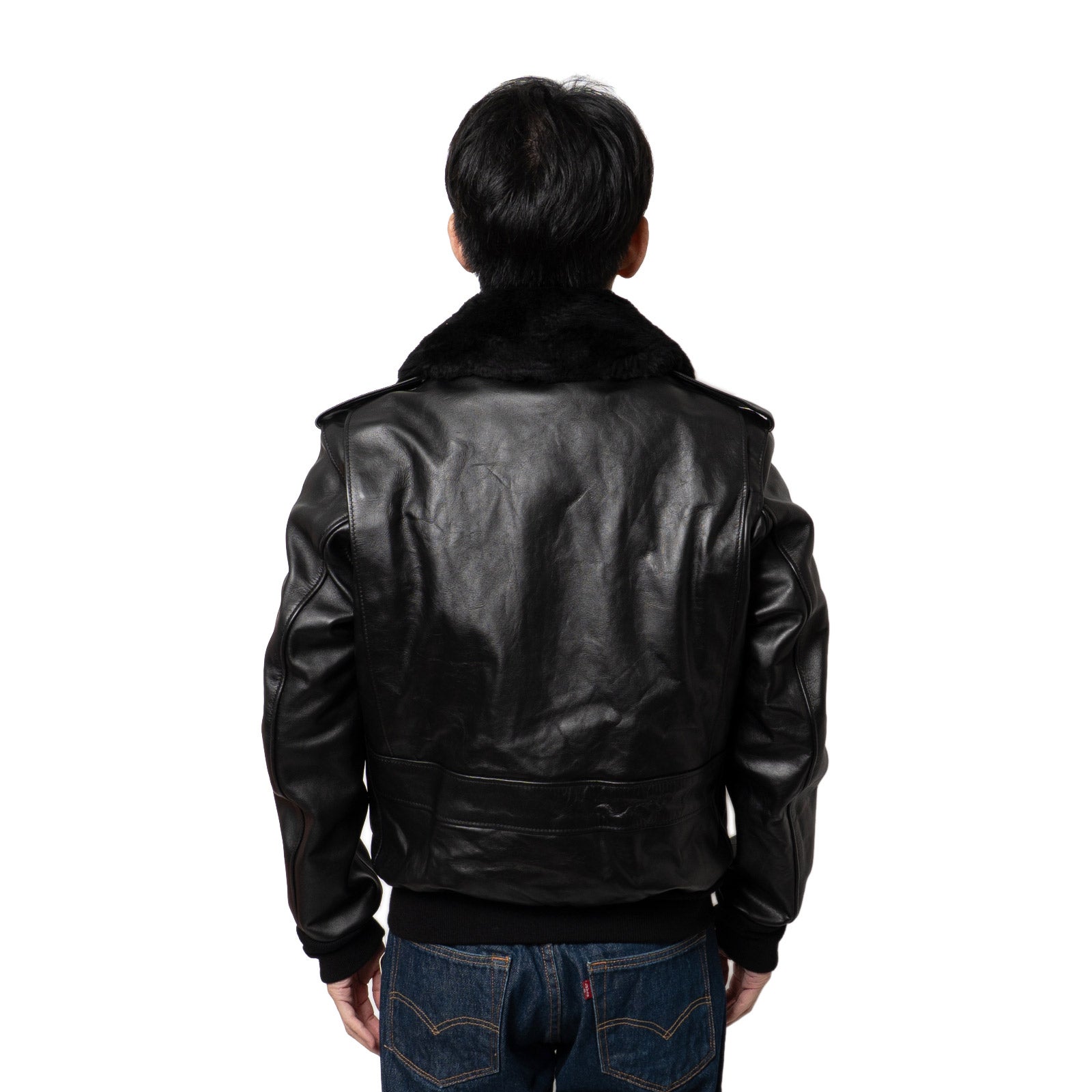 ショットSCHOTT184SMA-2レザーフライトジャケット