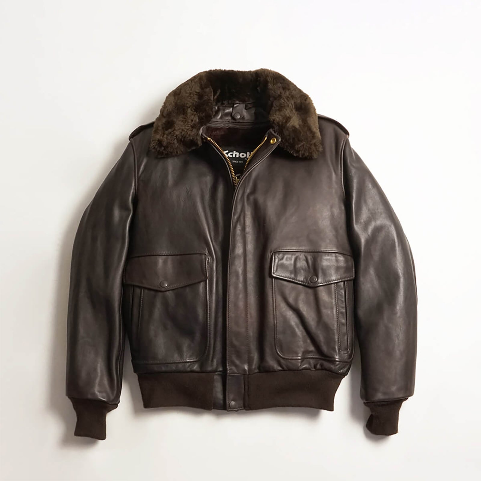 ショットSCHOTT184SMA-2レザーフライトジャケットBIGSIZE