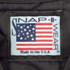 スナップンウエアSNAP’N’WEAR#300キルトベスト｜ベストメンズアメリカ製MADEINUSAQUILTEDVESTキルティングベストインナーパッチポケット胸ポケットドロップテール軽量ブラックネイビーブラウングリーンレッドサイズSMLXLUSワークウエア