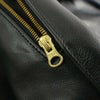 バンソンVANSONENFシングルライダースブラック(アメリカ製米国製エンフィールド襟付レザージャケット革ジャン）