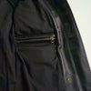 バンソンVANSONENFシングルライダースブラック(アメリカ製米国製エンフィールド襟付レザージャケット革ジャン）