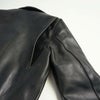 バンソンVANSONENFシングルライダースブラック(アメリカ製米国製エンフィールド襟付レザージャケット革ジャン）