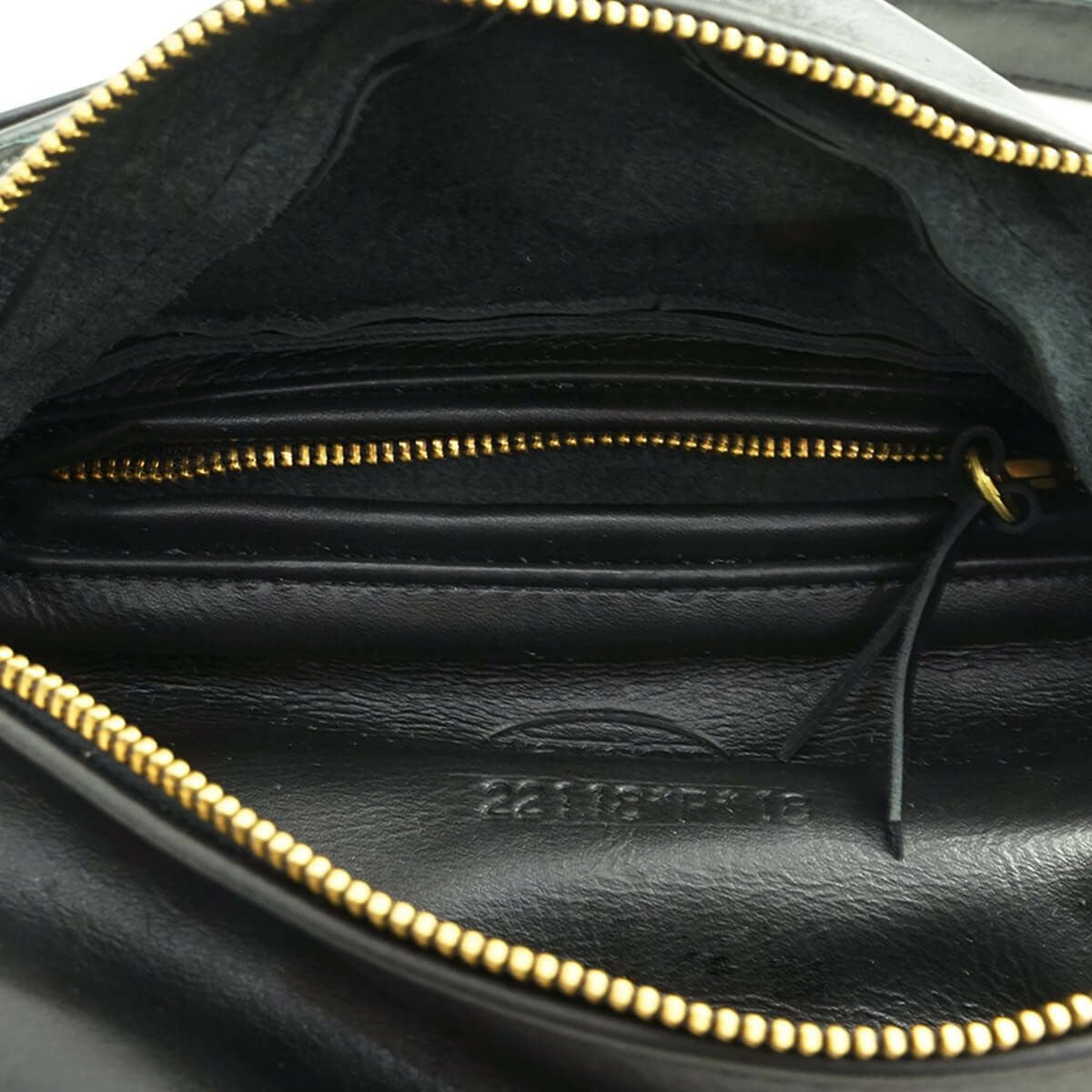 バンソンVANSONレザーポーチラージファニーパックブラック(LARGEFANNYPACK）