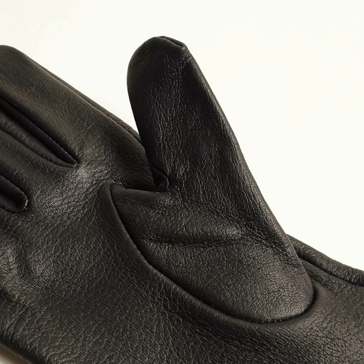 バンソンVANSONレザーグローブローパーブラックMADEINUSA(Roper手袋）