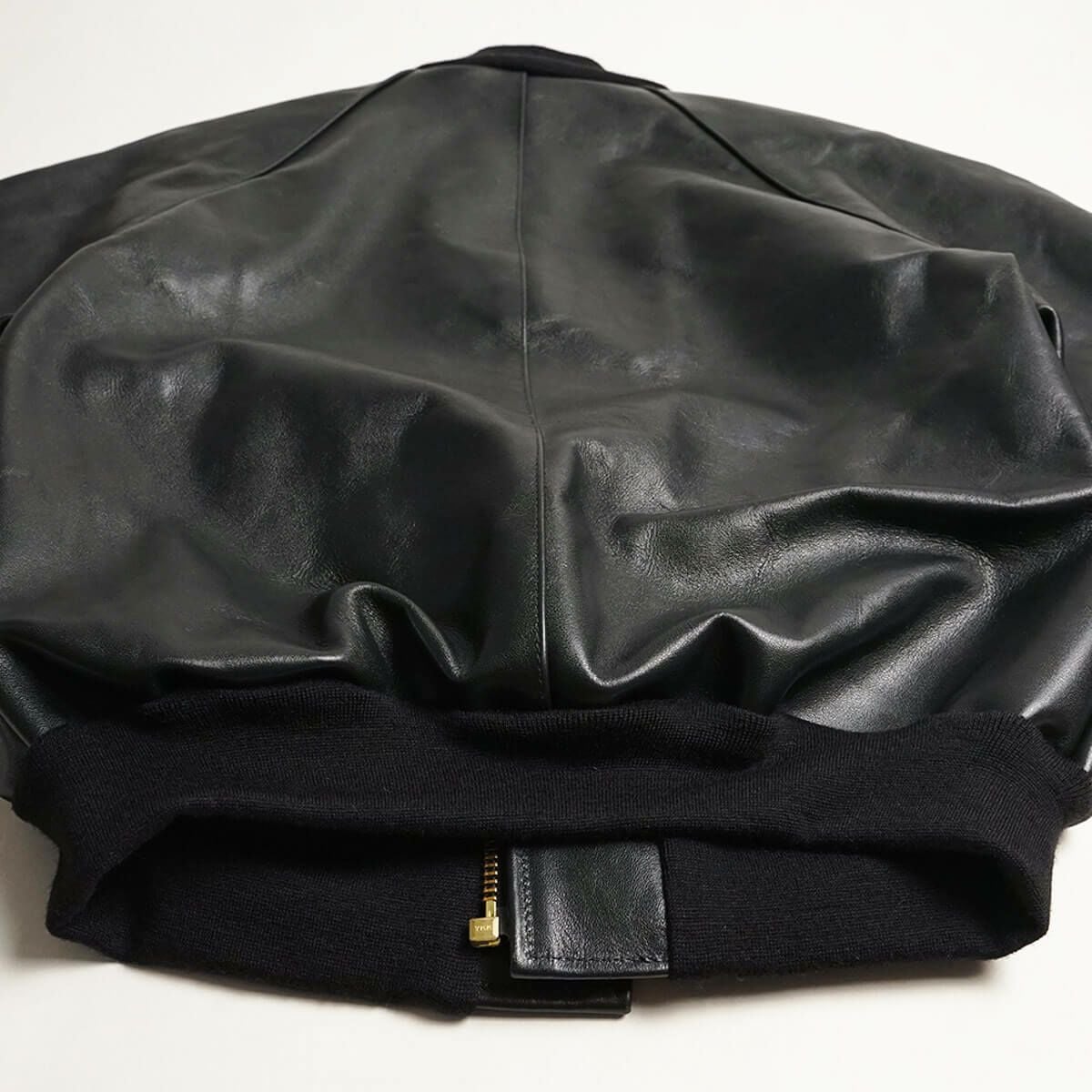 バンソンVANSONTJチームジャケットブラック(アメリカ製米国製レザージャケットスタジャン革ジャン）
