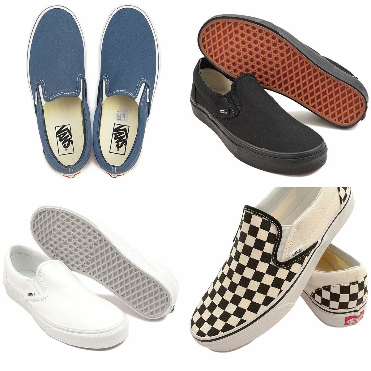 バンズVANS米国規格クラシックスリッポン(ヴァンズスリップオンCLASSICSLIP-ON）