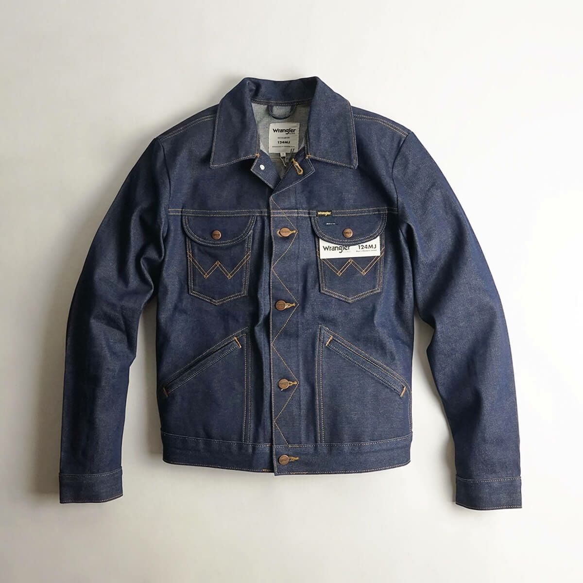124MJ ラングラー　デニムジャケット 124MJ Style No. : WM1824 Color : WESTERN EMBROIDERY Price