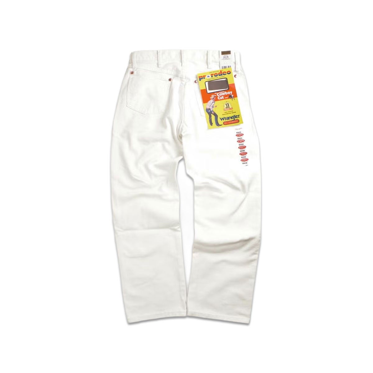 ラングラー Wrangler 13MWZ カウボーイカットジーン ホワイト | Jalana