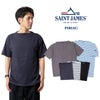 セントジェームスSAINTJAMES半袖Tシャツボートネックピリアック