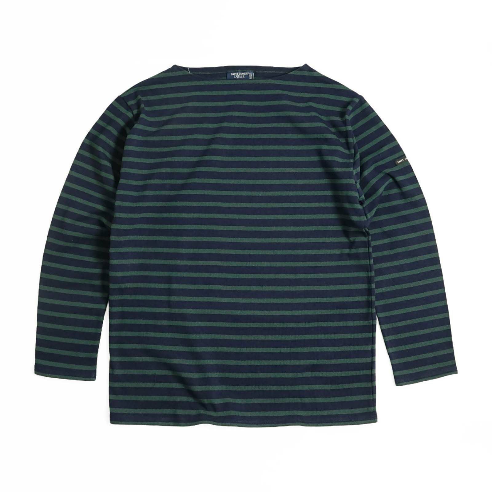 セントジェームスSAINTJAMESギルド(メンズレディースユニセックスT0-T8バスクシャツウエッソンフランス製無地ボーダー)