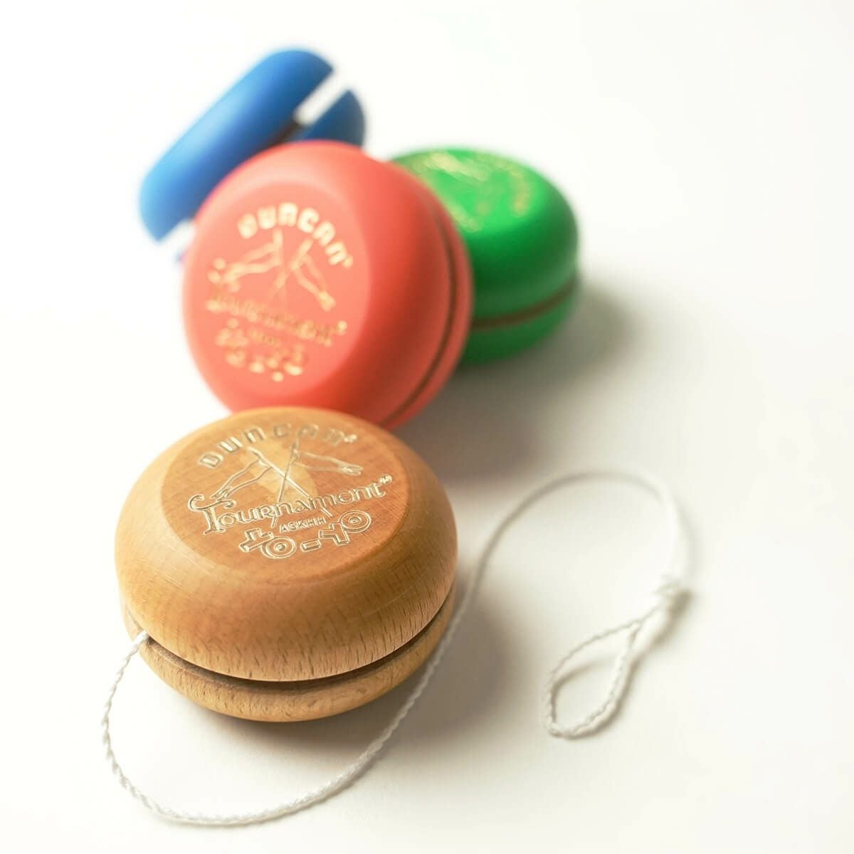 ダンカン DUNCAN 木製ヨーヨー ウッデン クロスドフラッグス