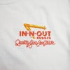 インアンドアウトバーガー半袖Tシャツ199340thテイストオブカリフォルニアホワイト