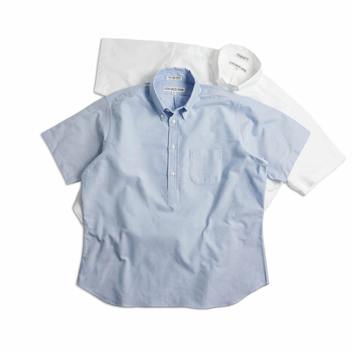 インディビジュアライズドシャツINDIVIDUALIZEDSHIRTS半袖ボタンダウンプルオーバーシャツケンブリッジオックスフォード(アメリカ製プルオーバー）