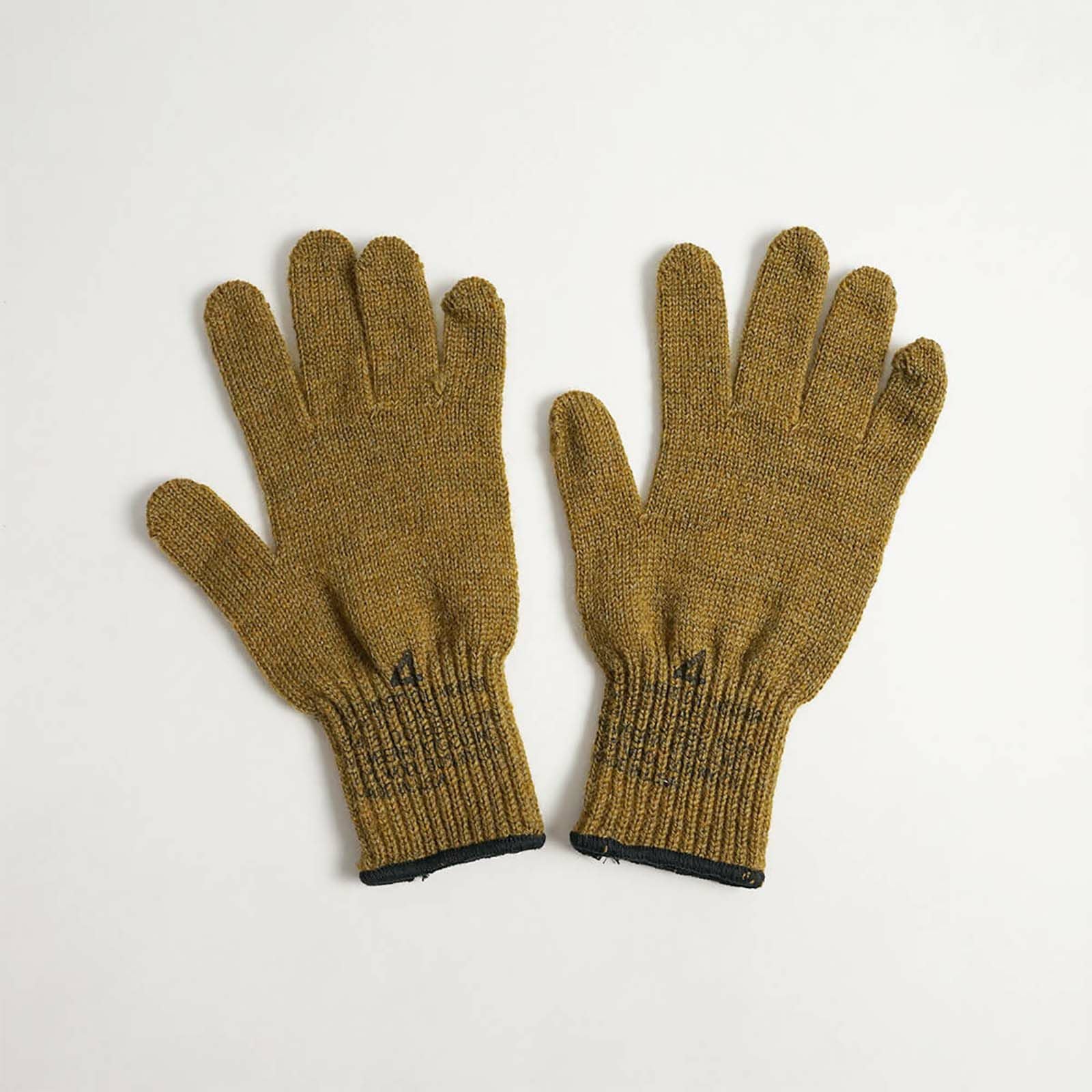 ロスコROTHCOG.I.グローブライナー（メンズ3-5ウール手袋軍手インナーグローブミリタリーアメリカ製米国製ミルスペックA-A-55119）