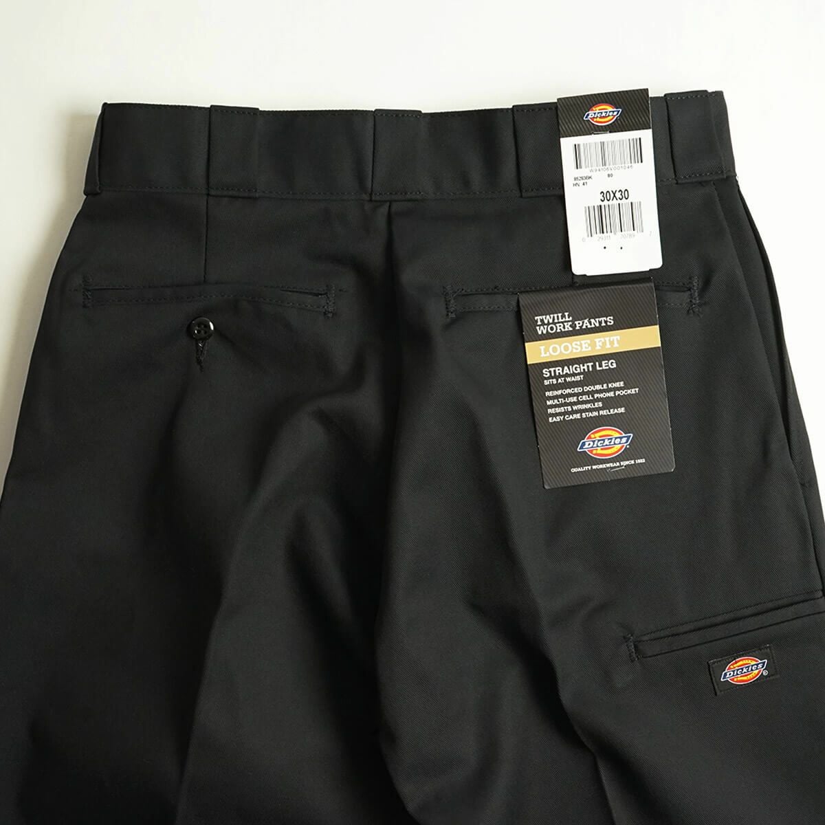 Dickies85283ルーズフィットダブルニーワークパンツ(メンズW28-40L30-32TCツイルチノパンワークパンツワークチノ)