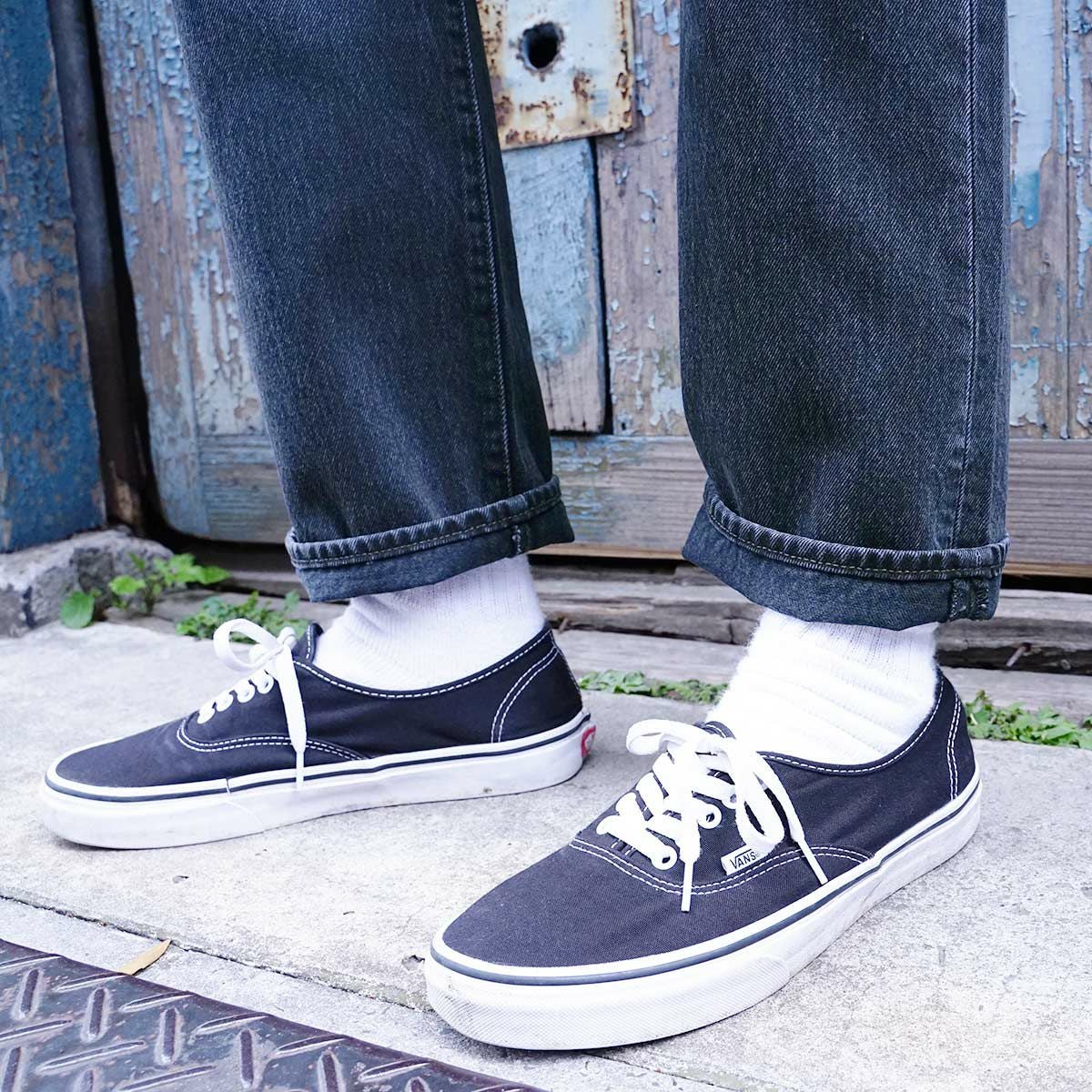 リーバイスLEVI’S501オリジナルユーズドウォッシュプランクブラック