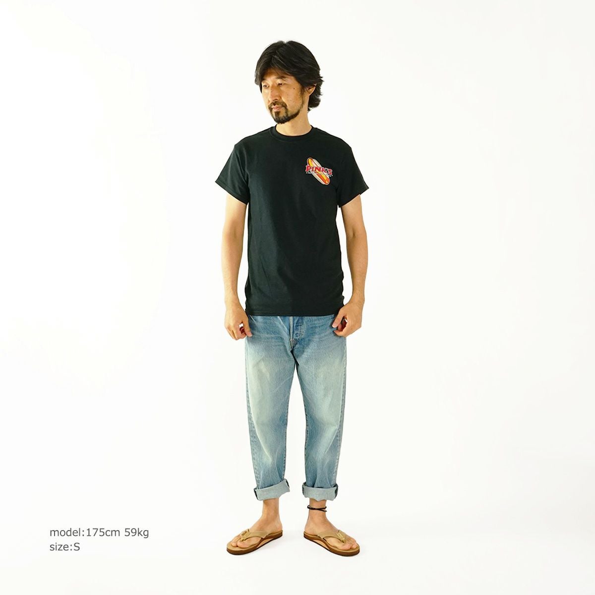 ピンクスホットドッグスPINKSHOTDOGS半袖Tシャツベストドゴンホットドッグオンザプラネット