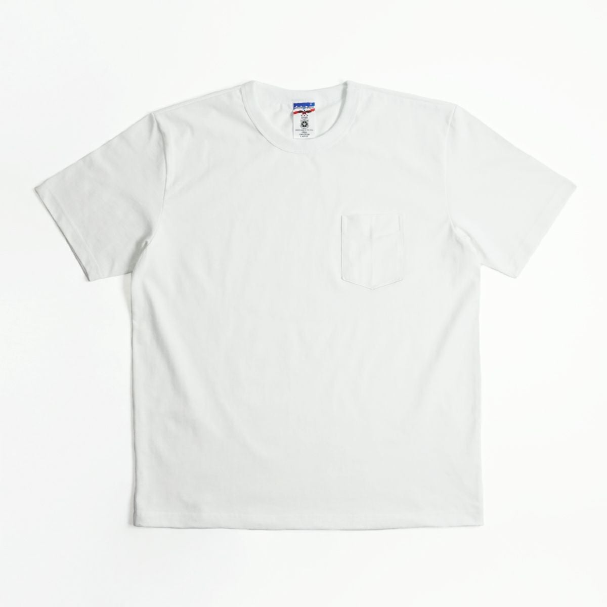 ベイサイドBAYSIDEJalana別注7オンス半袖バインダーネックポケットTシャツユニオンメイドビッグサイズ大きいサイズ