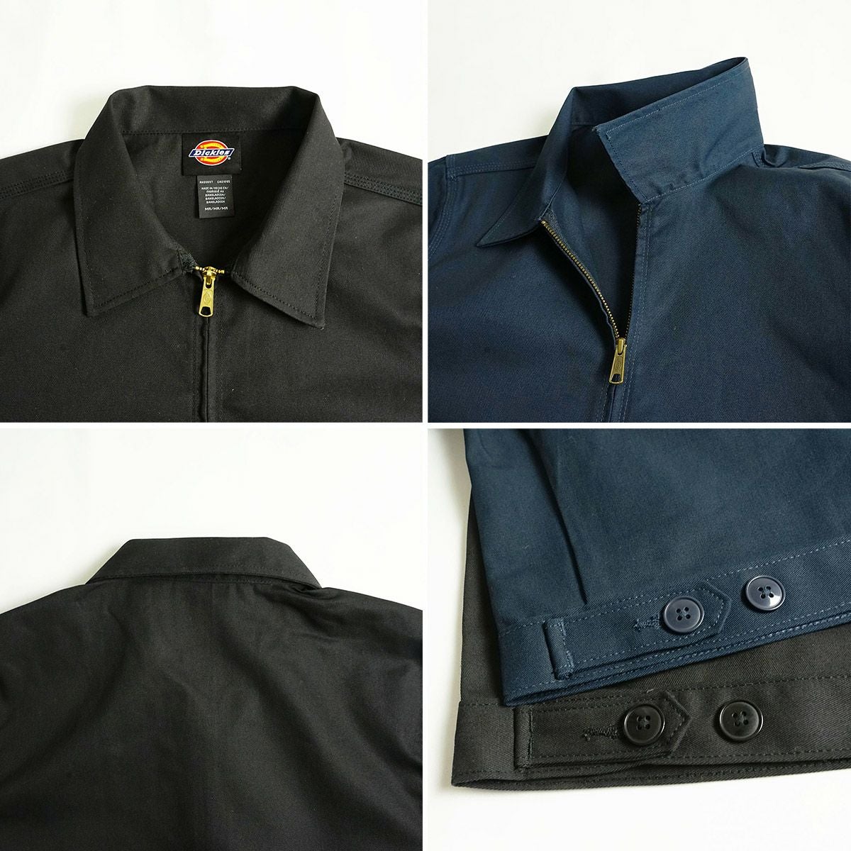ディッキーズDickies#JT75アンラインドアイゼンハワージャケット(メンズS-XXLスイングトップ作業着作業服）