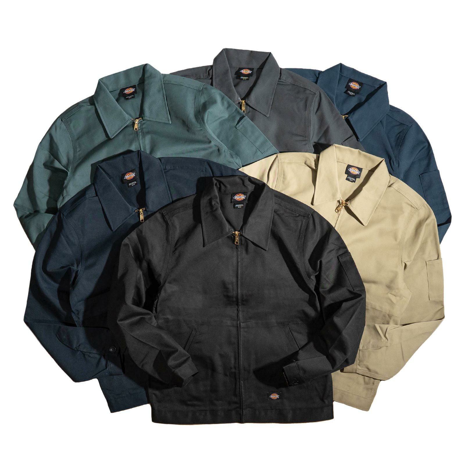 ディッキーズDickies#JT75アンラインドアイゼンハワージャケット(メンズS-XXLスイングトップ作業着作業服）