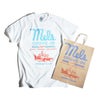 メルズドライブインMel’sDRIVE-IN別注半袖ペーパーバッグTシャツ