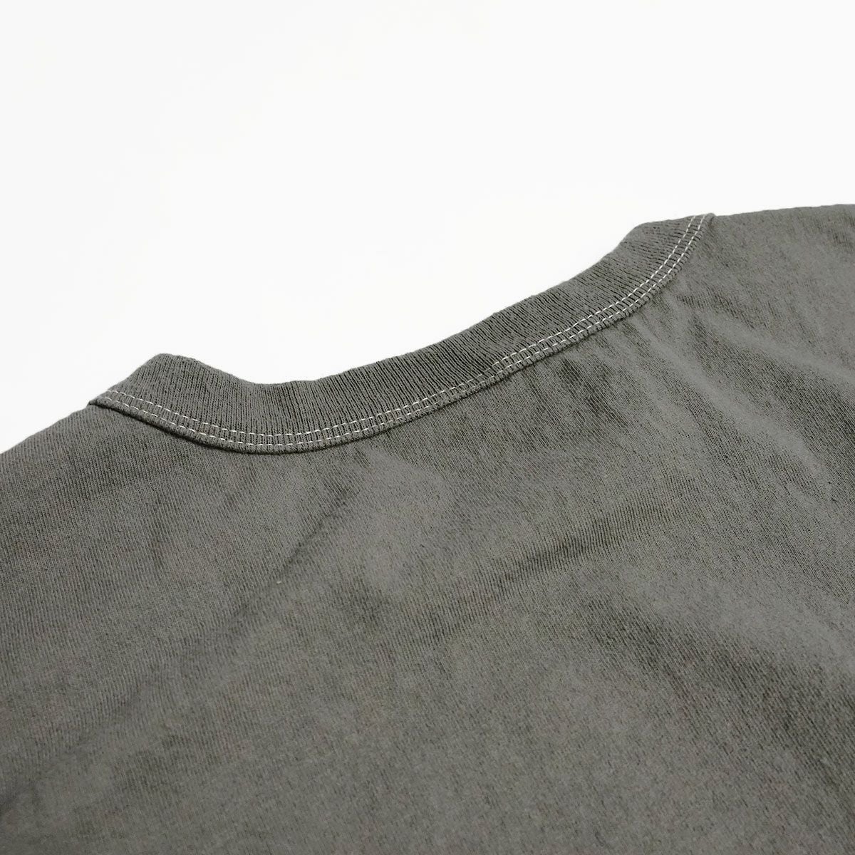 ベイサイドBAYSIDEJalana別注7オンス半袖バインダーネックポケットTシャツユニオンメイドオーバーダイ(メンズM-XXXL後染めアメリカ製米国製ポケT)