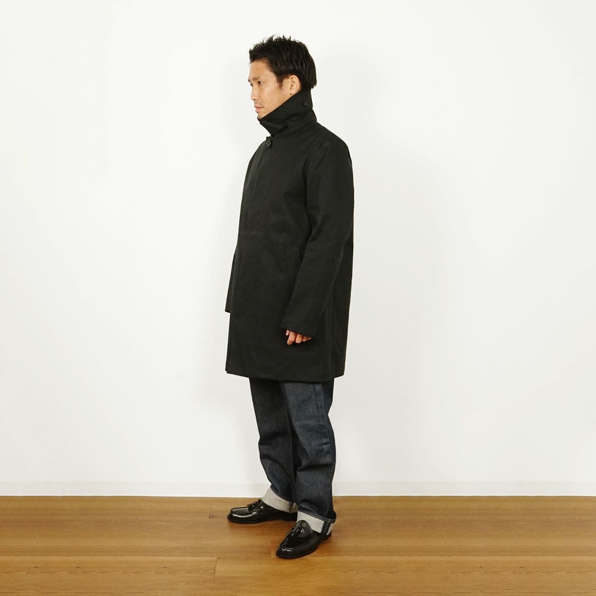 マッキントッシュMACKINTOSHケンブリッジ(メンズ38-44レインテックステンカラーコートダヌーン日本未発売本国モデルイギリス製)