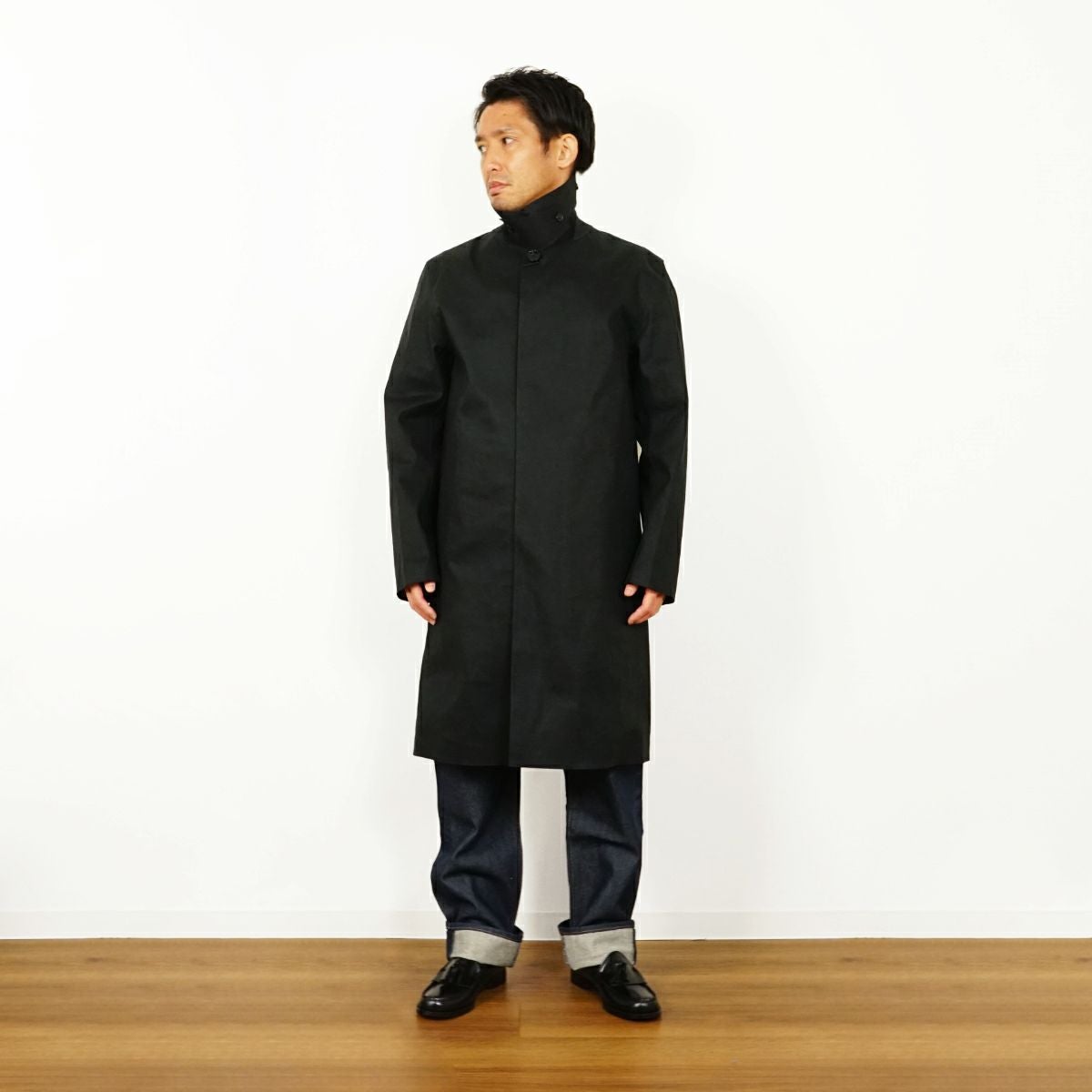 マッキントッシュMACKINTOSHオックスフォード(メンズ36-44ゴム引きステンカラーコートダンケルド日本未発売本国モデルイギリス製)