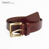エズラアーサーEzraArthurNo.1レザーベルト(アメリカ製米国製メンズ32-38インチハーマンオークブライドルレザー)