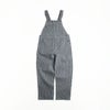 キーKEYヒッコリーストライプビブオーバーオール（273-47メンズ30-46インチ作業服作業着つなぎ12オンス）