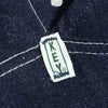 キーKEYデニムビブオーバーオール（273-41メンズ30-46インチ作業服作業着つなぎ12オンス）