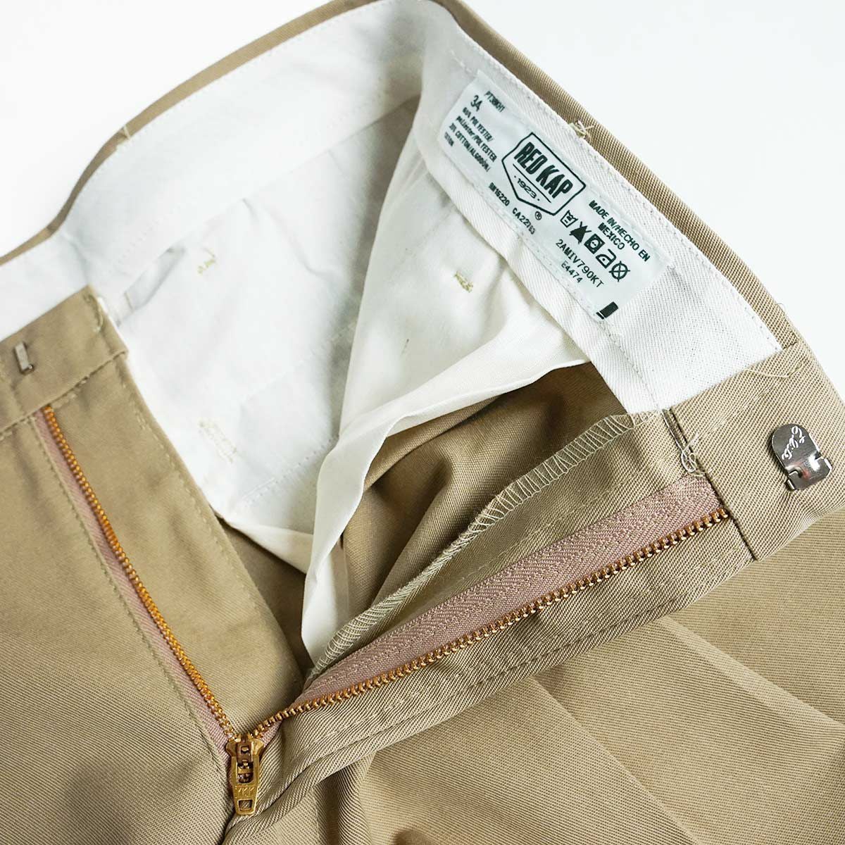 レッドキャップREDKAPPT38プリーツドツイルスラックス(メンズ30-42インチチノパンワークチノツータックタック入りトラウザー)