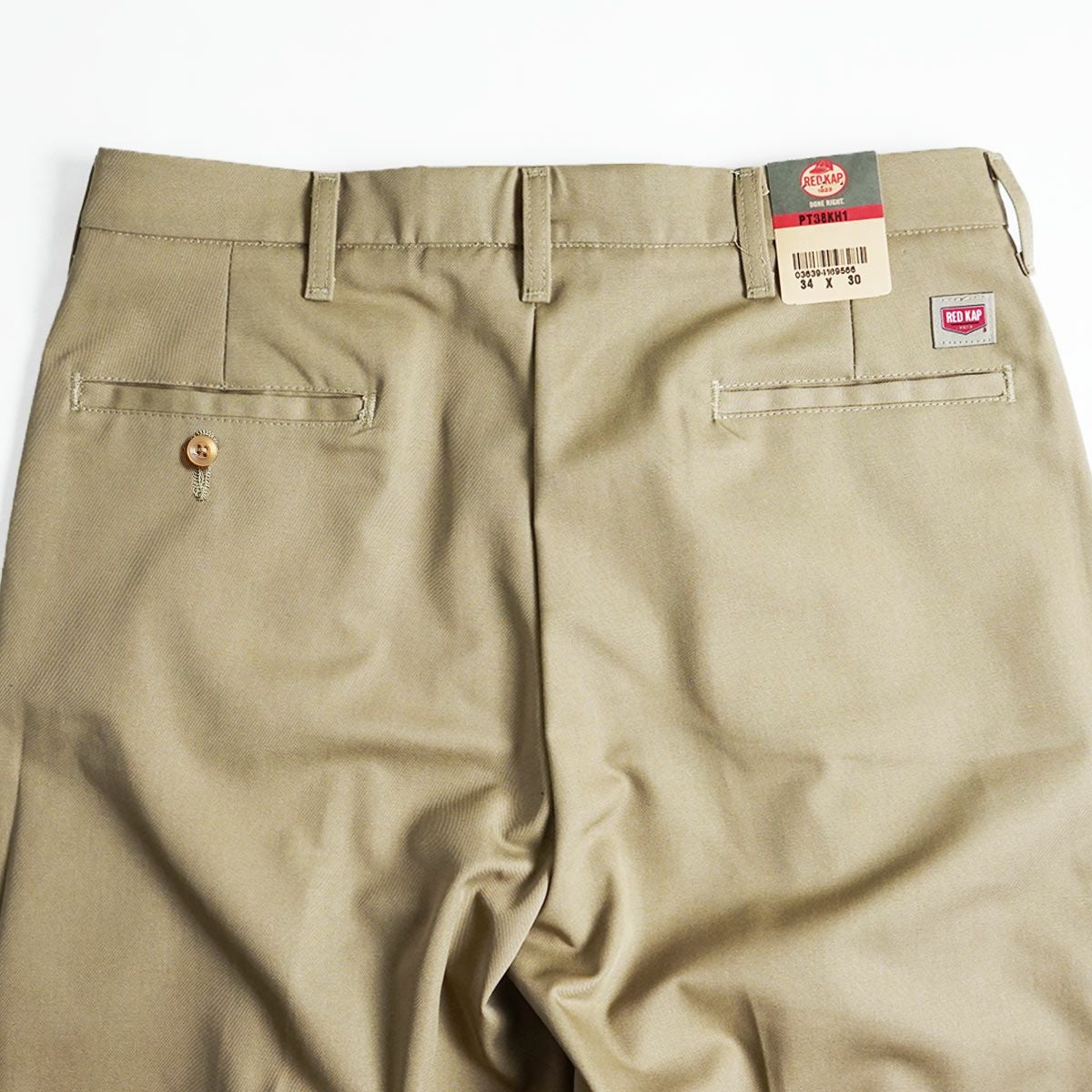 レッドキャップREDKAPPT38プリーツドツイルスラックス(メンズ30-42インチチノパンワークチノツータックタック入りトラウザー)