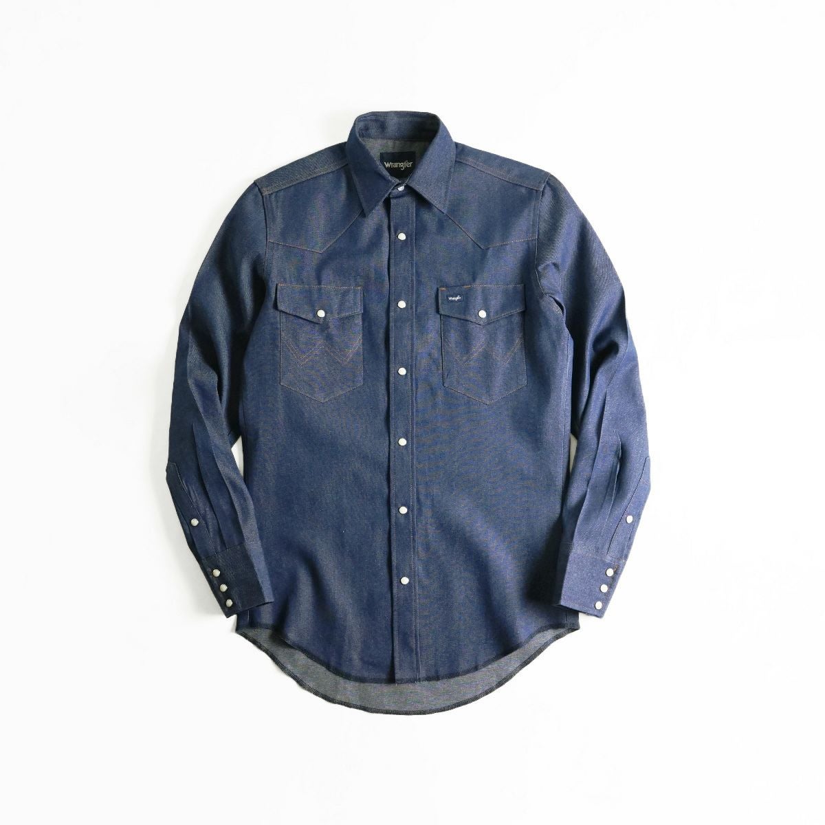 ラングラー Wrangler 70127MW 長袖ウエスタンワークシャツ インディゴ