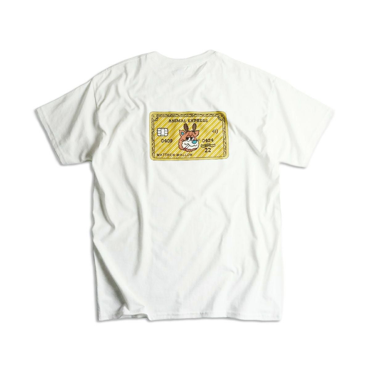 ウエノレジャークラブUENOLEISURECLUBマシューマローポップアップアニマルエクスプレス限定半袖Tシャツ（メンズレディースユニセックスS-XXLMATTHEWMALLOWCoffeebyJalanaギルダン)
