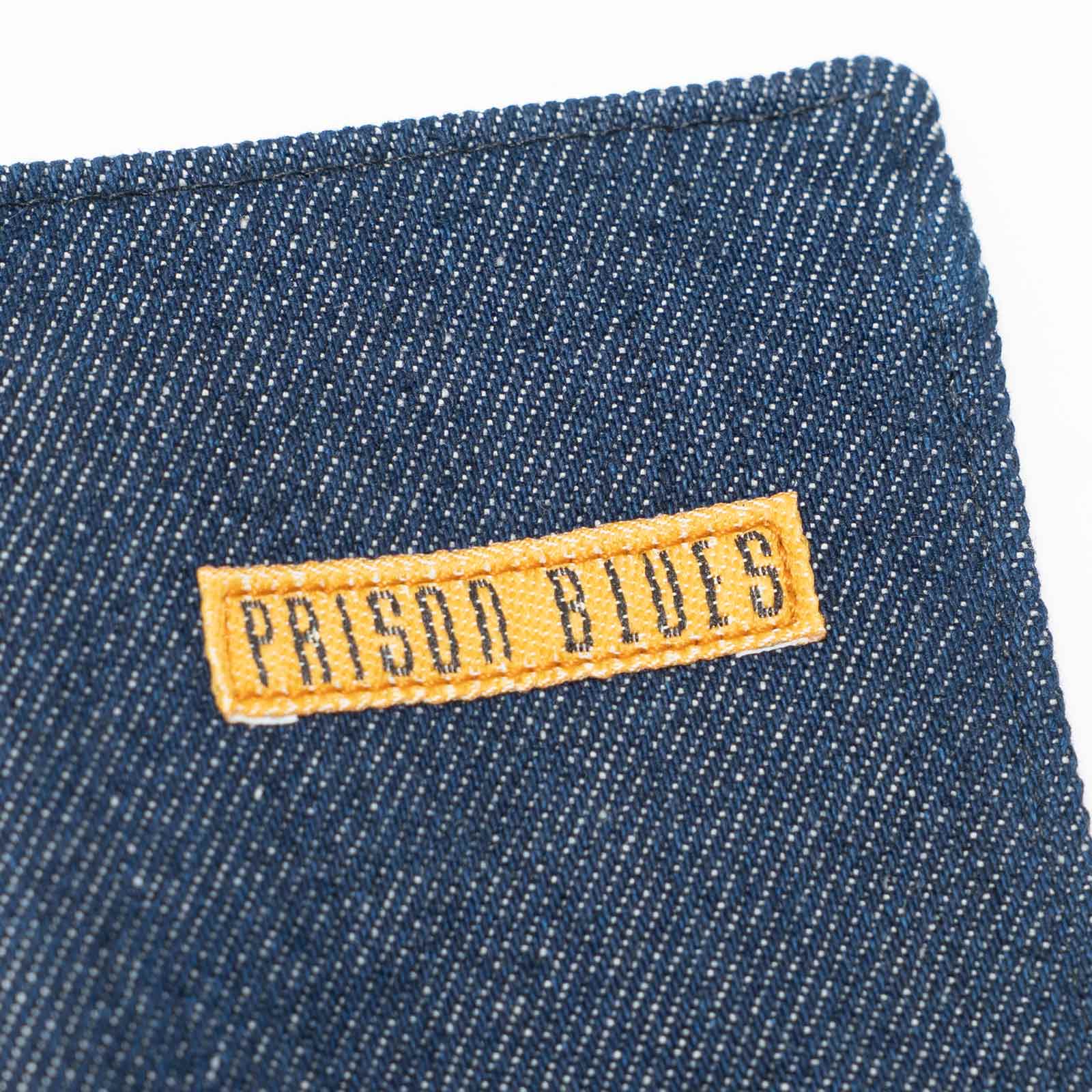 プリズンブルースPRISONBLUESトライフォールドウォレット(ユニセックス三つ折り財布カードケース札入れ）