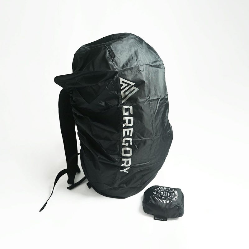 グレゴリーGREGORYレインカバー30Lオブシディアンブラック