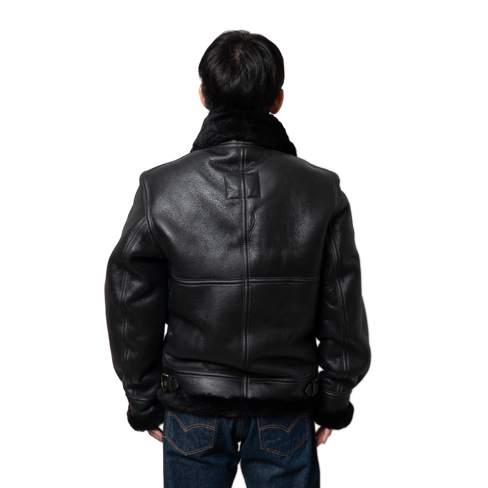 ショットSCHOTT257SB-3シープスキンボマージャケットBIGSIZE