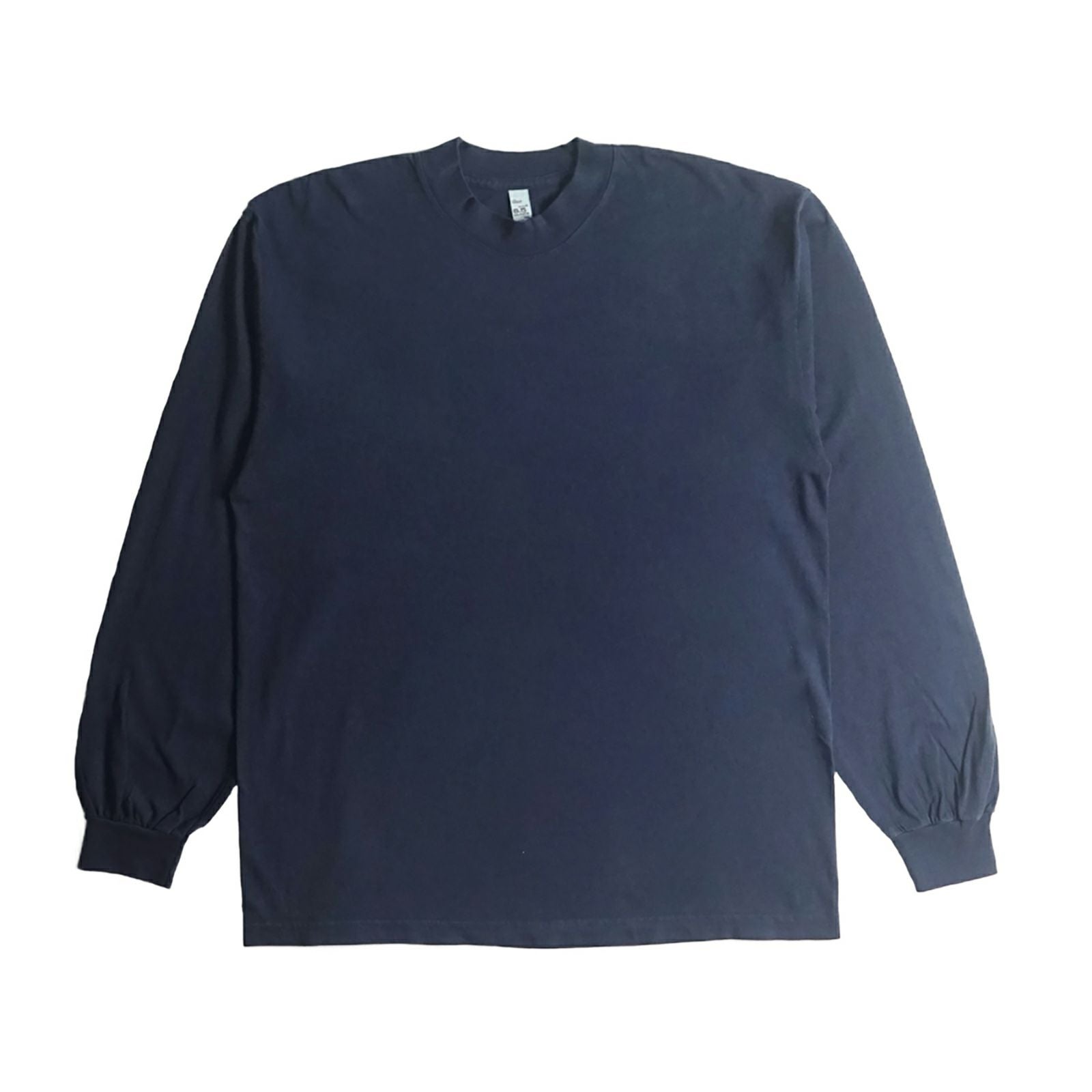 ロサンゼルスアパレルLOSANGELESAPPAREL1807GD6.5オンスガーメントダイクルーネック長袖Tシャツ