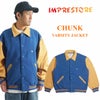 インプレストアIMPRESTOREチャンクヴァーシティージャケット