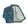 プリズンブルースPRISONBLUESデニムウエスタンジャケットオリジナルユーズドウォッシュオールドスクールブルー