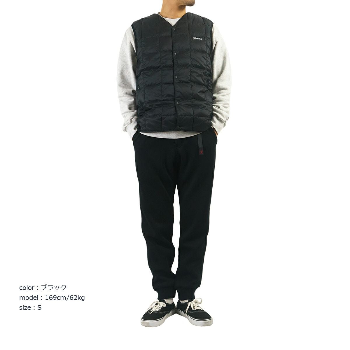 グラミチGRAMICCIボンディングニットフリースナローリブパンツ（メンズS-XLクライミングパンツアメリカ流通）