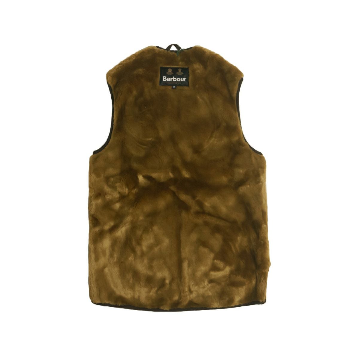 バブアBarbourウォームパイルウエストコート