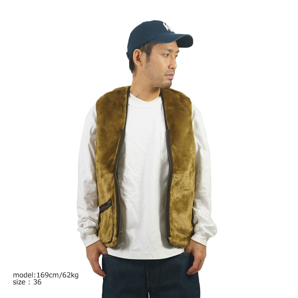 バブアBarbourウォームパイルウエストコート