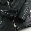 バンソンVANSONC2Rダブルライダースソフトカウレザースキニアーフィットシルバージップ｜メンズライダースレザージャケットアメリカ製革ジャンスリムタイトサテン裏地本革牛革MADEINUSAサイズ34-44アウターブランド